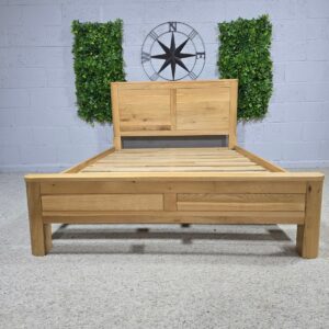 Romsey Double Bed Frame Solid Oak Romsey Double Bed Frame Solid Oak
