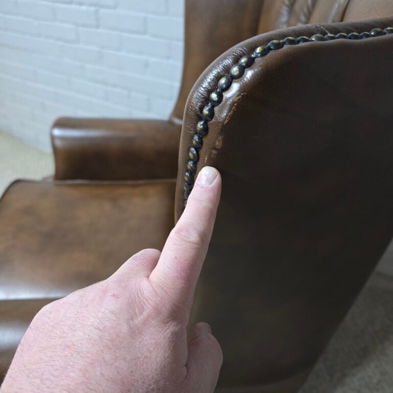 Affordable Luxury: Pre-Owned Chesterfield Armchair Affordable Luxury: Pre-Owned Chesterfield Armchair