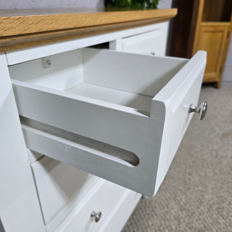 Next Chest of Drawers in Cream and Oak Next Chest of Drawers in Cream and Oak