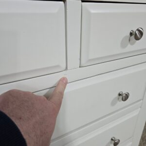 Next Chest of Drawers in Cream and Oak Next Chest of Drawers in Cream and Oak