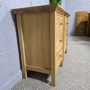 Pre-loved Willis and Gambier Espirit Solid Oak Bedside Drawers - Timeless Quality. Pre-loved Willis and Gambier Espirit Solid Oak Bedside Drawers - Timeless Quality.
