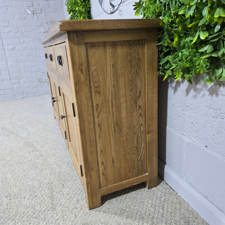 Pre-owned Barker and Stonehouse Solid Oak Sideboard: Timeless Quality and Huge Savings