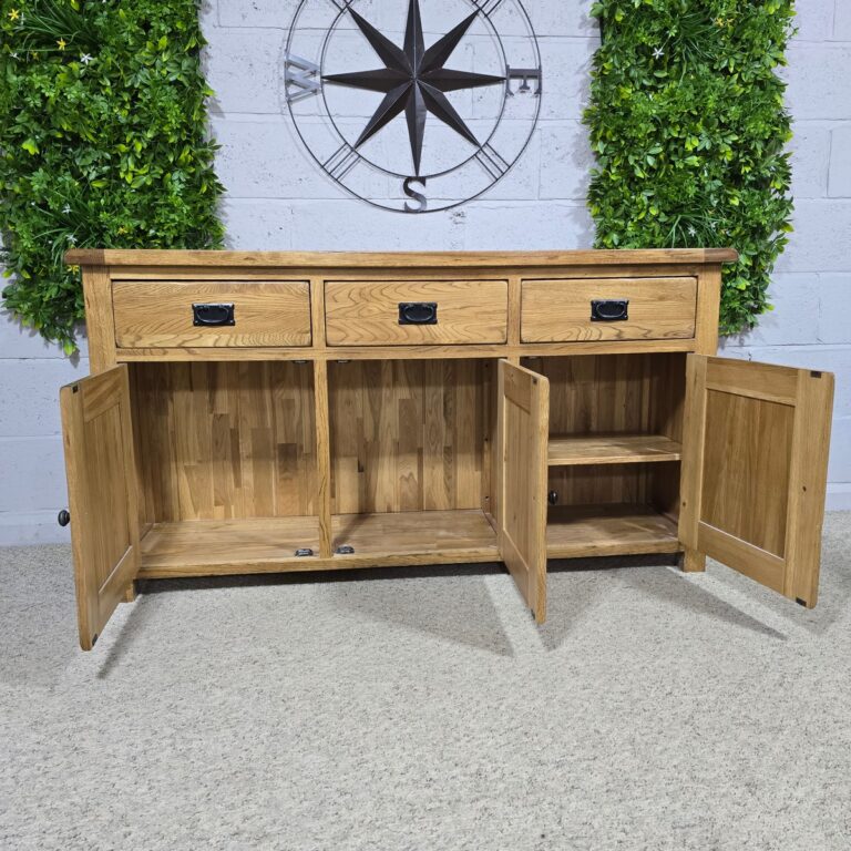 Pre-owned Barker and Stonehouse Solid Oak Sideboard: Timeless Quality and Huge Savings