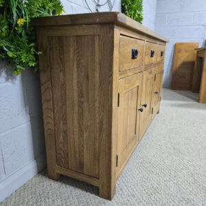 Pre-owned Barker and Stonehouse Solid Oak Sideboard: Timeless Quality and Huge Savings