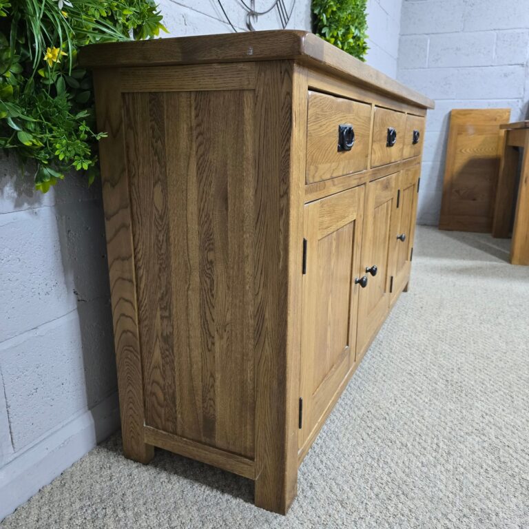 Pre-owned Barker and Stonehouse Solid Oak Sideboard: Timeless Quality and Huge Savings