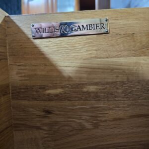 Elegant Willis and Gambier Espirit Double Wardrobe in Solid Oak and Oak Veneer Elegant Willis and Gambier Espirit Double Wardrobe in Solid Oak and Oak Veneer