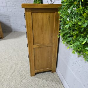 Explore the charm of this PreLoved Oak Furniture Land Original Rustic chest of drawers. Explore the charm of this PreLoved Oak Furniture Land Original Rustic chest of drawers.