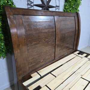 Explore the Barker and Stonehouse Navajos Panelled Bed Frame in Reclaimed Wood - Timeless Quality at a Fraction of the Cost