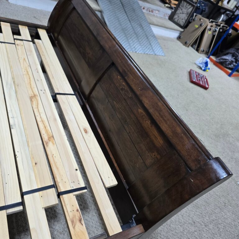 Explore the Barker and Stonehouse Navajos Panelled Bed Frame in Reclaimed Wood - Timeless Quality at a Fraction of the Cost