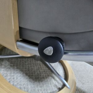 Peek inside its story... then write your own chapter with the Ekornes Stressless Mayfair Recliner & Footstool Peek inside its story... then write your own chapter with the Ekornes Stressless Mayfair Recliner & Footstool