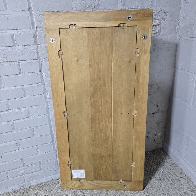 French Farmhouse Rustic Solid Oak Wall Mirror: Second-Hand Luxury at a Fraction of the Cost French Farmhouse Rustic Solid Oak Wall Mirror: Second-Hand Luxury at a Fraction of the Cost