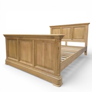 Pre-owned Oak Furniture Land Canterbury Double Bed: Timeless Elegance for Less