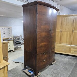 Peek inside its story... then write your own chapter with this pre-owned Barker and Stonehouse Navajos double wardrobe. Peek inside its story... then write your own chapter with this pre-owned Barker and Stonehouse Navajos double wardrobe.
