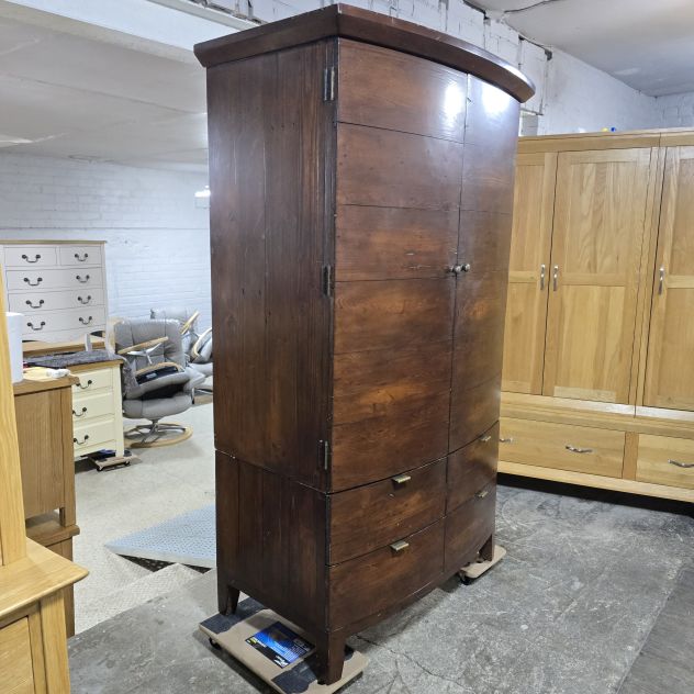 Peek inside its story... then write your own chapter with this pre-owned Barker and Stonehouse Navajos double wardrobe. Peek inside its story... then write your own chapter with this pre-owned Barker and Stonehouse Navajos double wardrobe.