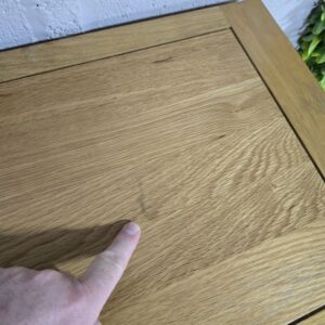 Explore the timeless quality and savings on this PreLoved Oak Furniture Land Canterbury solid oak storage cupboard. Explore the timeless quality and savings on this PreLoved Oak Furniture Land Canterbury solid oak storage cupboard.