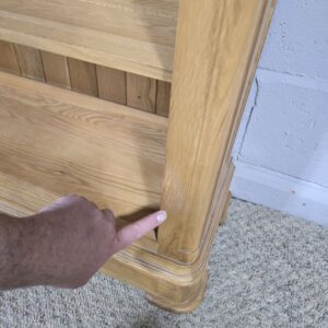 Canterbury Small Bookcase in Solid Oak: Pre-Loved Luxury at a Fraction of the Cost Canterbury Small Bookcase in Solid Oak: Pre-Loved Luxury at a Fraction of the Cost