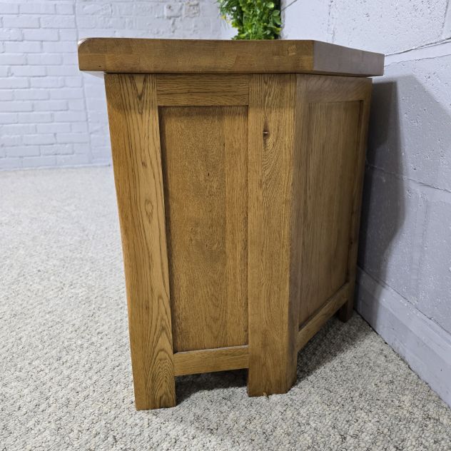 Second Hand Oak Furniture Land Original Rustic Range TV Stand
