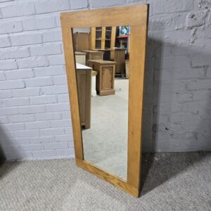 French Farmhouse Rustic Solid Oak Wall Mirror: Second-Hand Luxury at a Fraction of the Cost French Farmhouse Rustic Solid Oak Wall Mirror: Second-Hand Luxury at a Fraction of the Cost