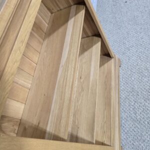 Canterbury Small Bookcase in Solid Oak: Pre-Loved Luxury at a Fraction of the Cost Canterbury Small Bookcase in Solid Oak: Pre-Loved Luxury at a Fraction of the Cost