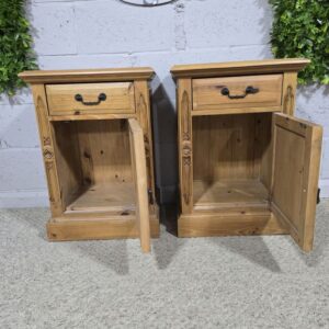 Barker and Stonehouse Pre-Loved Gothic Reclaimed Wood Bedside Drawers Barker and Stonehouse Pre-Loved Gothic Reclaimed Wood Bedside Drawers