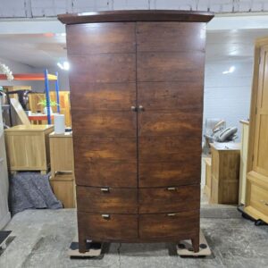 Peek inside its story... then write your own chapter with this pre-owned Barker and Stonehouse Navajos double wardrobe. Peek inside its story... then write your own chapter with this pre-owned Barker and Stonehouse Navajos double wardrobe.