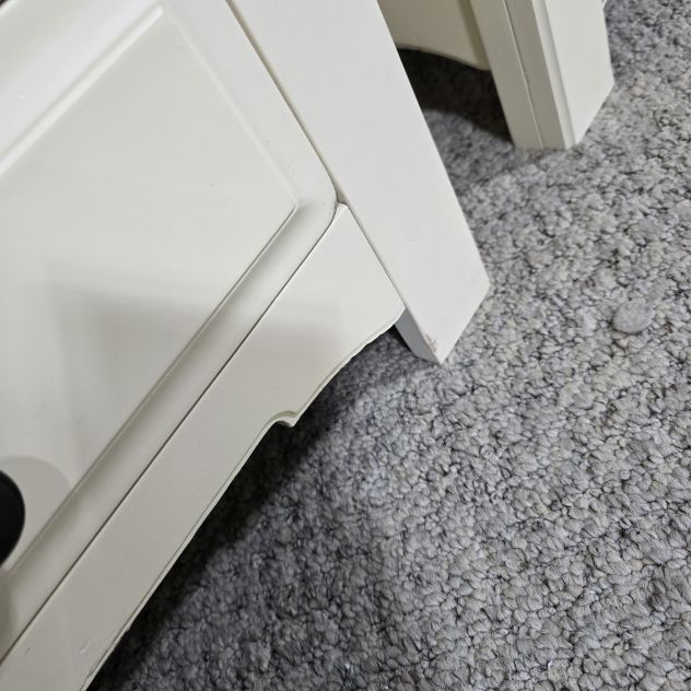 Peek inside its story... then write your own chapter with these pre-loved Barker and Stonehouse bedside drawers.