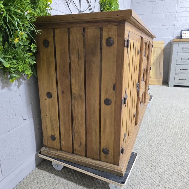 Barker and Stonehouse Reclaimed Mexican Pine Sideboard: A Timeless Addition to Your Home