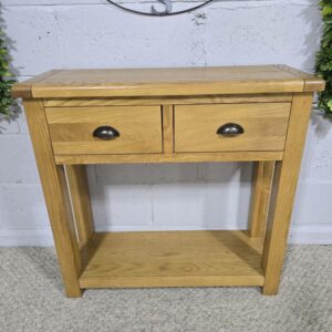 Barker and Stonehouse Solid Oak Console Table - PreLoved Elegance Barker and Stonehouse Solid Oak Console Table - PreLoved Elegance