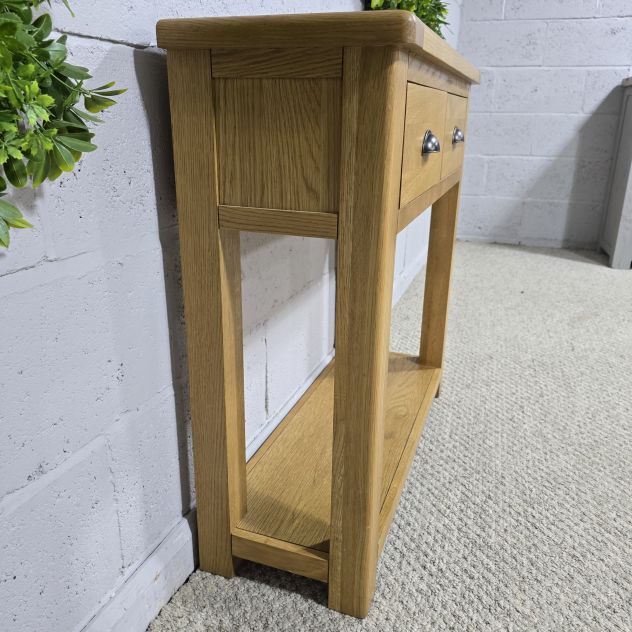 Barker and Stonehouse Solid Oak Console Table - PreLoved Elegance Barker and Stonehouse Solid Oak Console Table - PreLoved Elegance