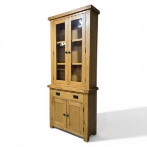 Pre-owned Solid Oak Welsh Dresser: Rustic Charm and Timeless Quality Pre-owned Solid Oak Welsh Dresser: Rustic Charm and Timeless Quality