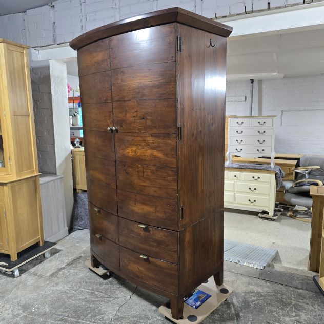 Peek inside its story... then write your own chapter with this pre-owned Barker and Stonehouse Navajos double wardrobe. Peek inside its story... then write your own chapter with this pre-owned Barker and Stonehouse Navajos double wardrobe.