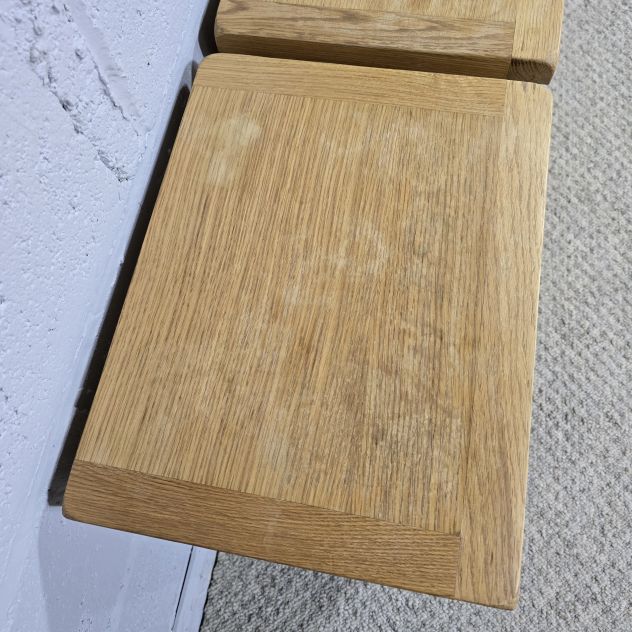 Explore the timeless quality of pre-owned solid oak bedside drawers - save a fortune and add elegance to your space Explore the timeless quality of pre-owned solid oak bedside drawers - save a fortune and add elegance to your space