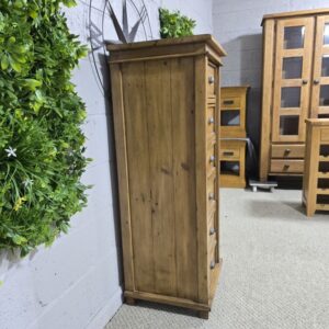 Peek inside its story... then write your own chapter with this Barker and Stonehouse tallboy. Peek inside its story... then write your own chapter with this Barker and Stonehouse tallboy.