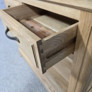 Peek inside its story... then write your own chapter with this PreLoved Oak FurnitureLand Canterbury console table. Peek inside its story... then write your own chapter with this PreLoved Oak FurnitureLand Canterbury console table.