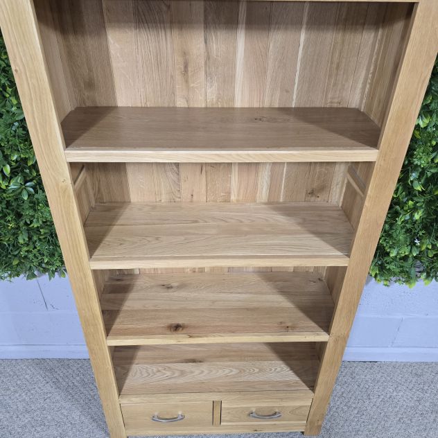 PreLoved Oak Furniture Land Tokyo Solid Oak Bookcase PreLoved Oak Furniture Land Tokyo Solid Oak Bookcase