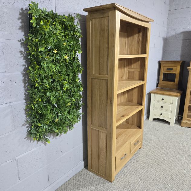 PreLoved Oak Furniture Land Tokyo Solid Oak Bookcase PreLoved Oak Furniture Land Tokyo Solid Oak Bookcase