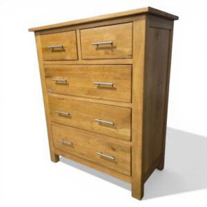 Barker and Stonehouse PreLoved Solid Oak Chest of Drawers: Timeless Quality, Unbeatable Savings