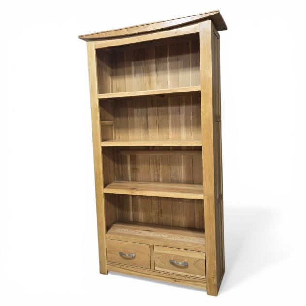 PreLoved Oak Furniture Land Tokyo Solid Oak Bookcase PreLoved Oak Furniture Land Tokyo Solid Oak Bookcase