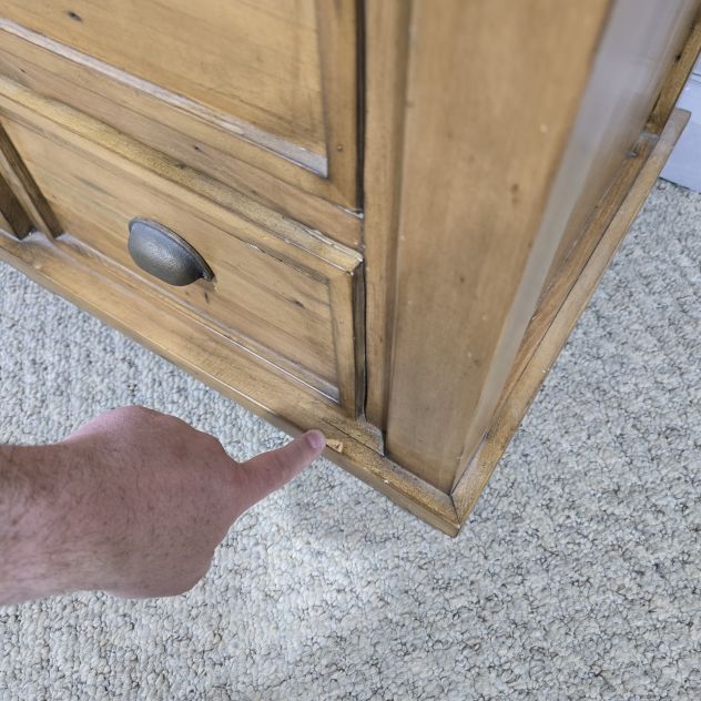 Peek inside its story... then write your own chapter with this Barker and Stonehouse tallboy. Peek inside its story... then write your own chapter with this Barker and Stonehouse tallboy.