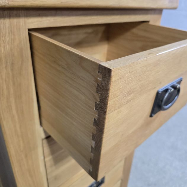 PreLoved Solid Oak Tallboy: Timeless Quality and Huge Savings PreLoved Solid Oak Tallboy: Timeless Quality and Huge Savings
