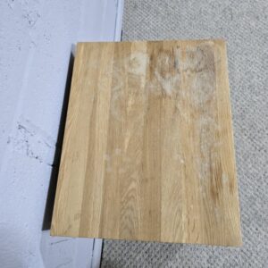 Bevel Natural Solid Oak Bedside Table - Second-Hand Elegance Bevel Natural Solid Oak Bedside Table - Second-Hand Elegance