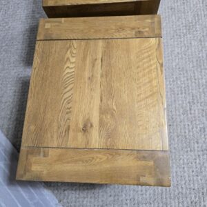 Second Hand Oak FurnitureLand Solid Oak Bedside Drawers - Save Big and Add Character Second Hand Oak FurnitureLand Solid Oak Bedside Drawers - Save Big and Add Character