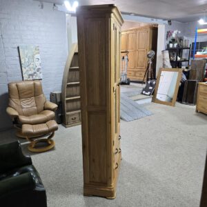 Peek inside its story... then write your own chapter with the Canterbury solid oak display unit from Oak FurnitureLand Peek inside its story... then write your own chapter with the Canterbury solid oak display unit from Oak FurnitureLand