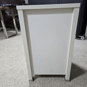 Peek inside its story... then write your own chapter with this second-hand solid wood tallboy. Peek inside its story... then write your own chapter with this second-hand solid wood tallboy.