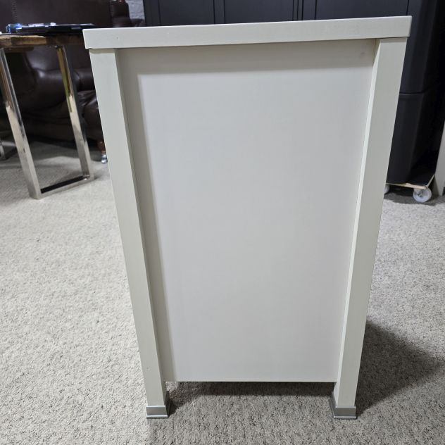 Peek inside its story... then write your own chapter with this second-hand solid wood tallboy. Peek inside its story... then write your own chapter with this second-hand solid wood tallboy.