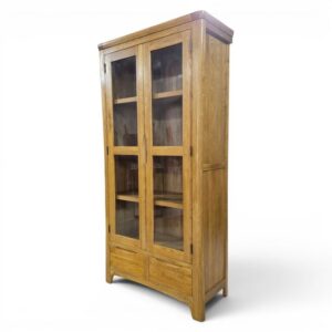 Peek inside its story... then write your own chapter with this PreLoved Oak Furniture Land Romsey solid oak display unit. Peek inside its story... then write your own chapter with this PreLoved Oak Furniture Land Romsey solid oak display unit.