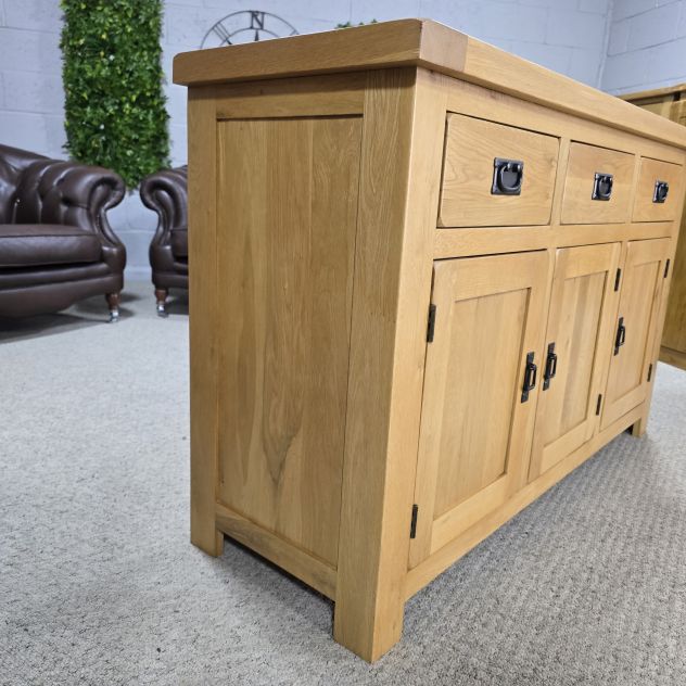 Peek inside its story... then write your own chapter with this second-hand Barker & Stonehouse solid oak sideboard Peek inside its story... then write your own chapter with this second-hand Barker & Stonehouse solid oak sideboard