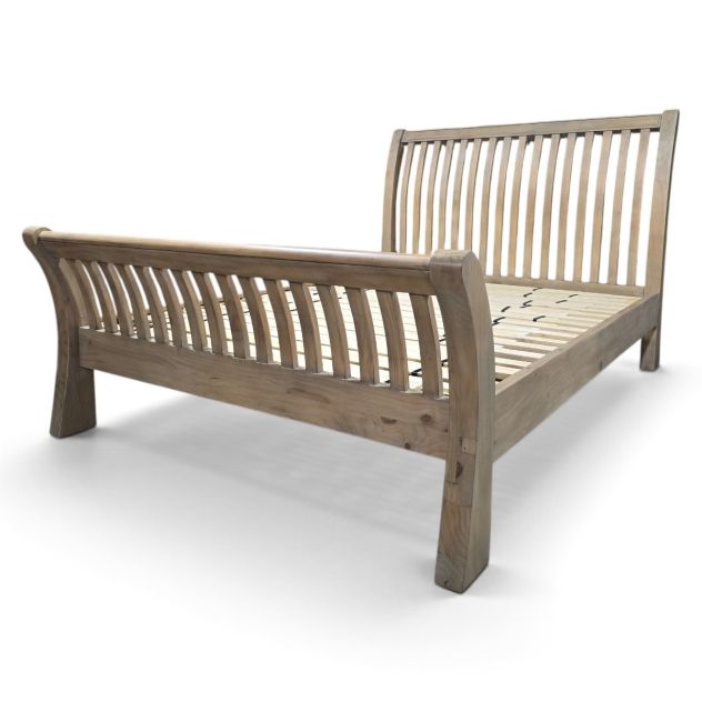 Barker and Stonehouse Lewes Reclaimed Wood King-Size Bed Frame - Save £615 (58%) Barker and Stonehouse Lewes Reclaimed Wood King-Size Bed Frame - Save £615 (58%)