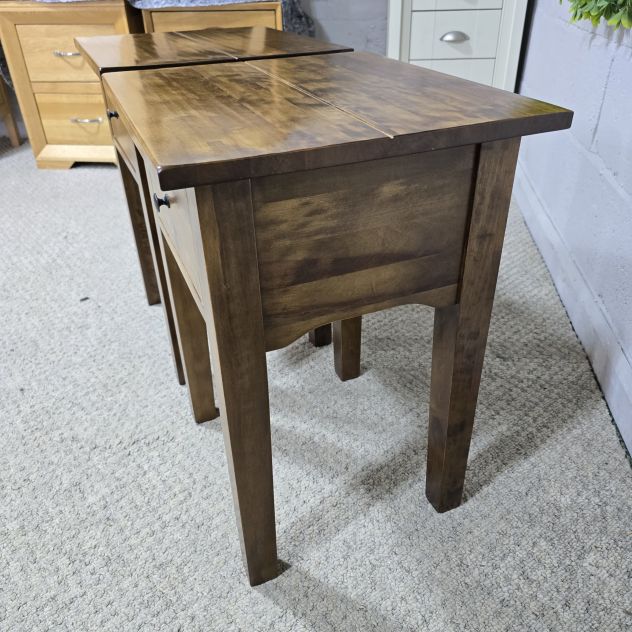 Peek inside its story... then write your own chapter with these Laura Ashley Garrat bedside tables. Peek inside its story... then write your own chapter with these Laura Ashley Garrat bedside tables.