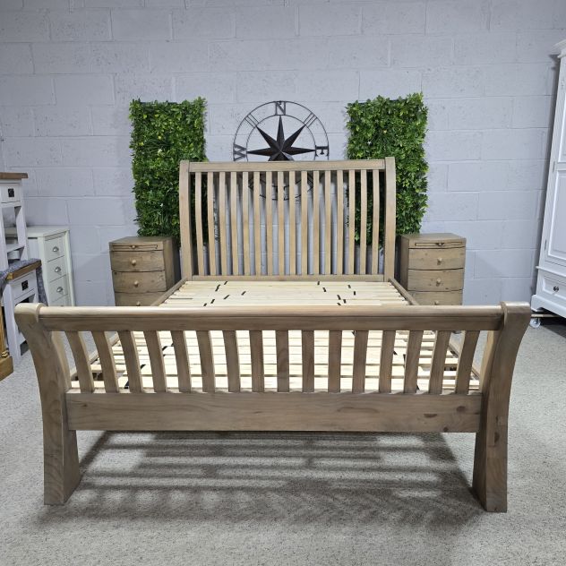 Barker and Stonehouse Lewes Reclaimed Wood King-Size Bed Frame - Save £615 (58%) Barker and Stonehouse Lewes Reclaimed Wood King-Size Bed Frame - Save £615 (58%)